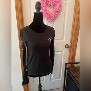 Hollister Women's black Long Sleeve Tee
